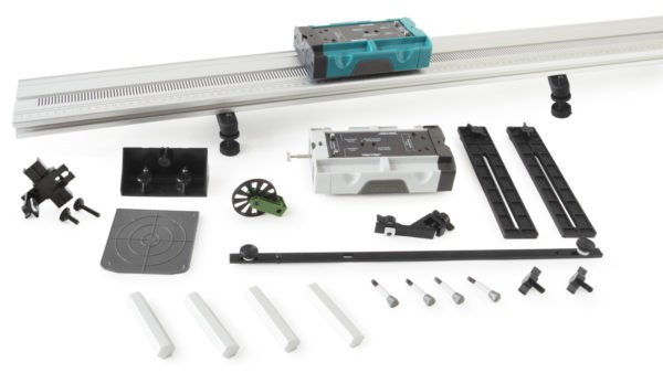 Schienensystem (lang) Grundausstattung für Kinematik, Dynamik, Energie (ohne Sensor)  (DTS-LONG)