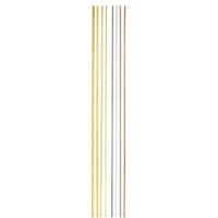 8 Leitfähigkeitsstäbe – 4x Messing, 4x andere Materialien  (RRS)