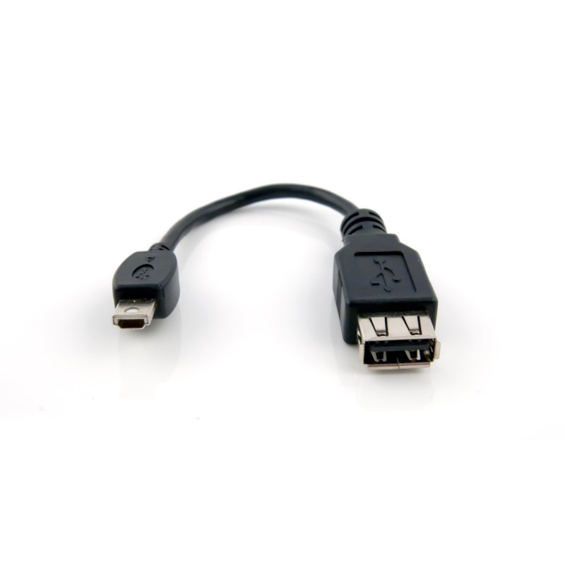 USB Adapter - Buchse standard auf Stecker mini (USB-MINI)