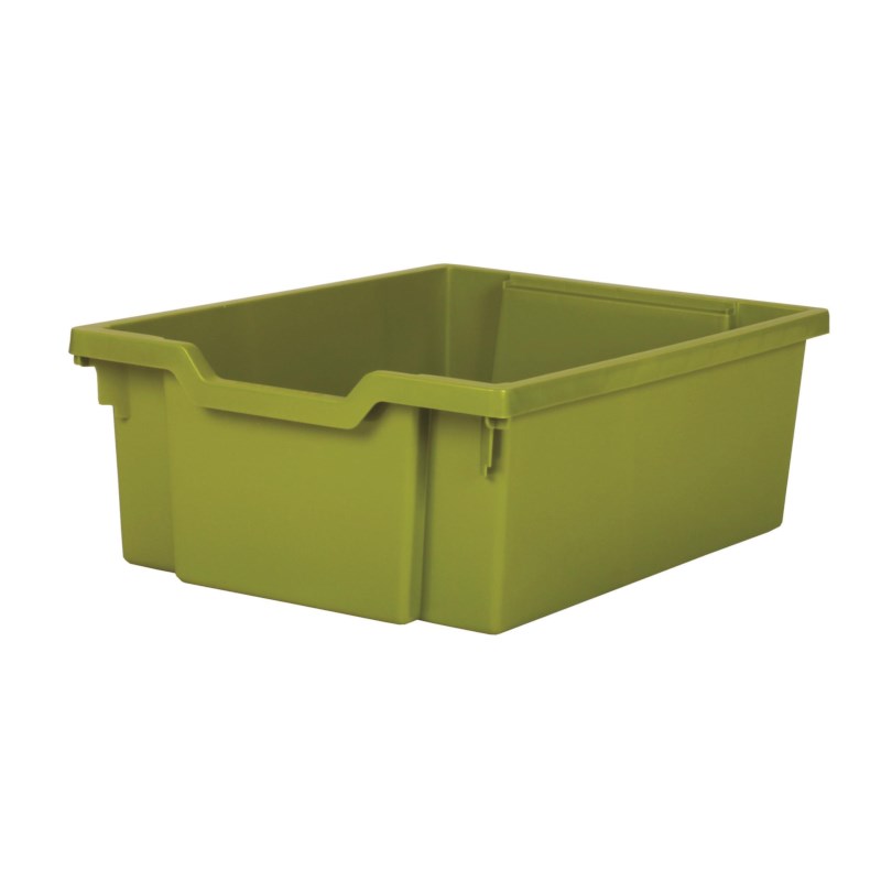 Gratnells Box 312 x 427 x 150 mm Olive Green (4) F2