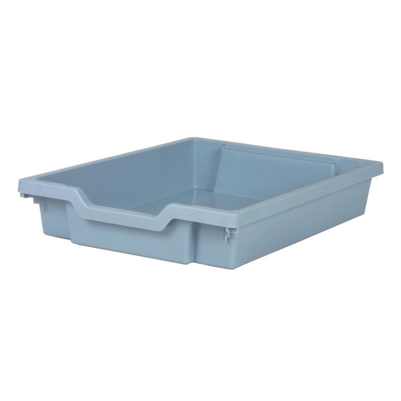 Gratnells Box 312 x 427 x 75 mm Steel Blue (8) F1