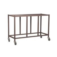Gratnells 3025 Aufbewahrungswagen auf Rädern  725 x 1055 x 420 mm Silver