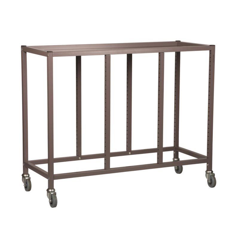 Gratnells Aufbewahrungswagen auf Rädern 3025 850 x 1055 x 420 mm (silber)