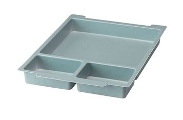 Gratnells Einsatz mit 3 unterschiedlichen Fächern 230 x 245 mm/115x80