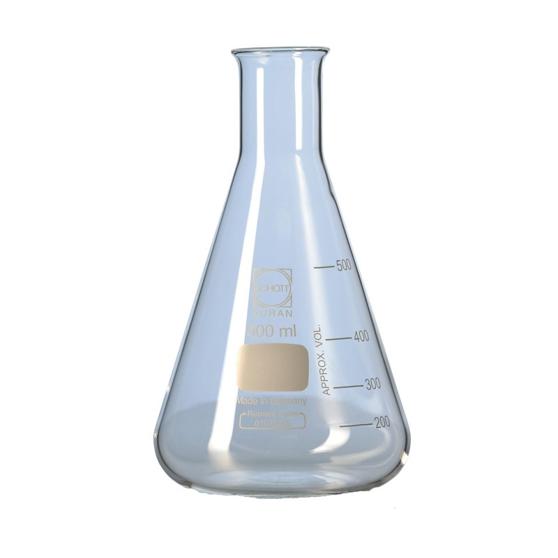 Erlenmeyerkolben Duran enghalsig 250 ml