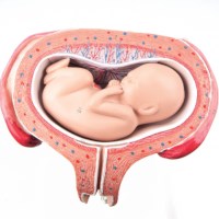 Uterus mit Foetus - 6. Moant Rückenlage