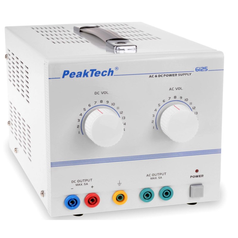 Netzteil 1 - 15 V/5 A AC/DC