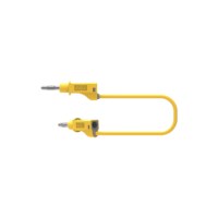 Experimentierkabel 50 cm gelb  