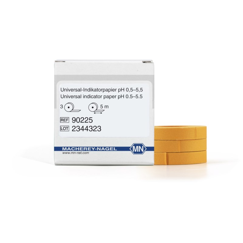 Indikatorpapier Nachfüllpack 3 Rollen pH 1-11