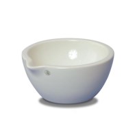 Mortier 160 ml, Porzellan, innen rauh, Ø 90 mm, 56 mm Höhe ohne Stößel
