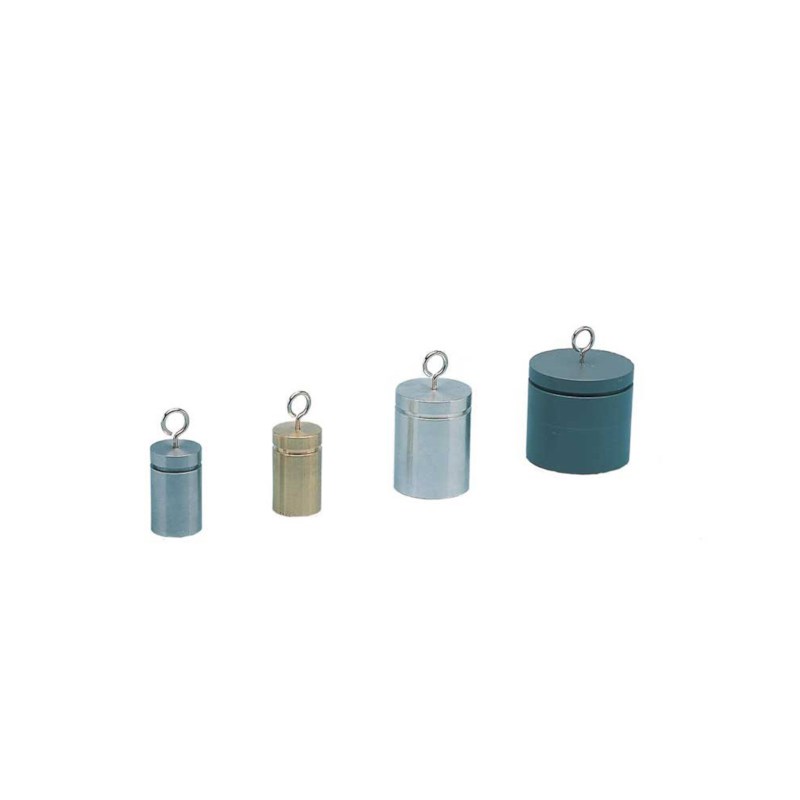 Satz aus 4 Zylindern mit gleichen Massen