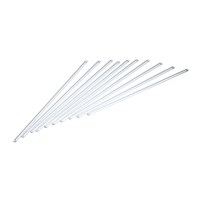 Rührstäbchen Glas 200 x 6 mm - 10 Stück