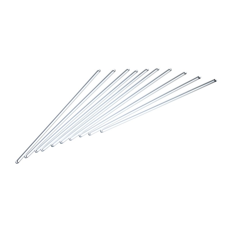 Rührstäbchen Glas 200 x 6 mm - 10 Stück