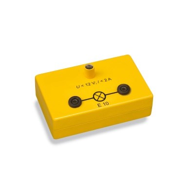 Lampenfassung E10 auf Box