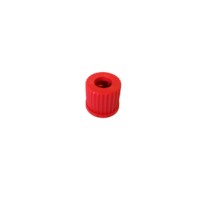 Schraubverbindungsverschluss, GL 18, PBT, rot, Bohrung 11 mm