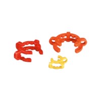 KECK Klemme Kunststoff, Orange NS34 10 Stück