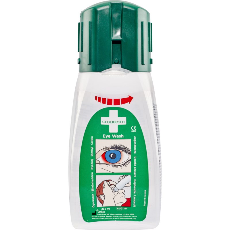 Augendusche Cederroth 235 ml Taschenformat