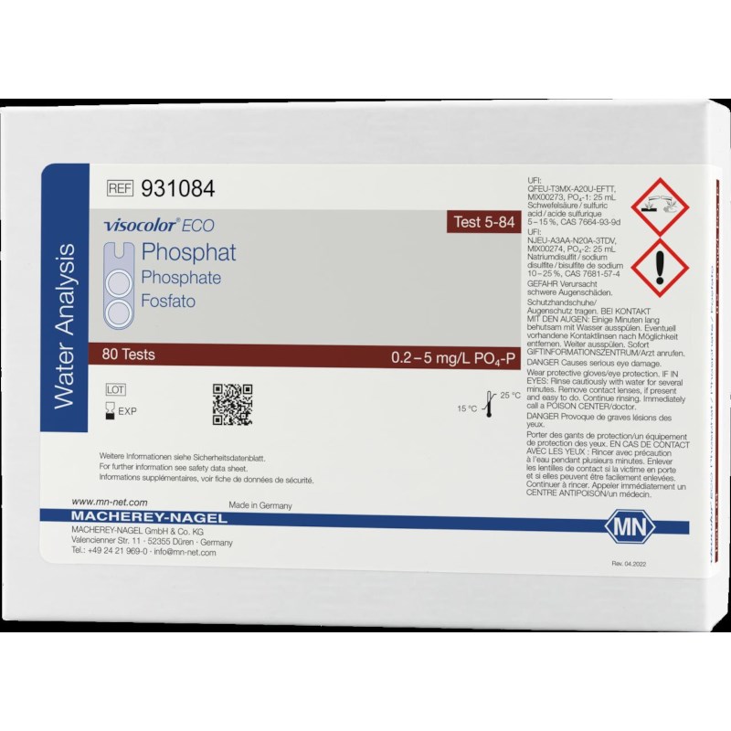 Visocolor® ECO Kolorimetrisches Testbesteck - Phosphat