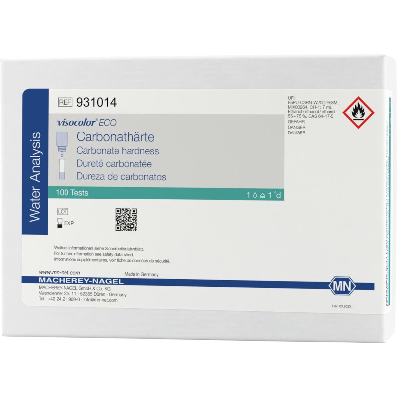 Visocolor® ECO Titrimetrisches Testbesteck Carbonathärte