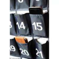 Aufbewahrungssystem 30 Fächer mit 4 Haken