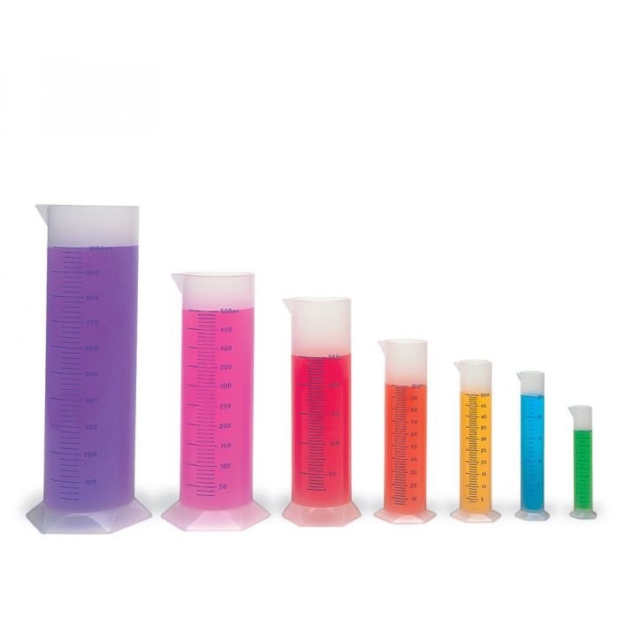 Messzylinder, PP niedere Form 50 ml