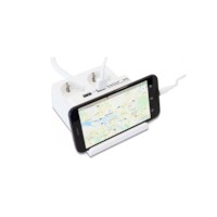 Tischsteckdose mit 2 x 230 V Schuko und 2 x USB Ladegerät mit 2,5 A