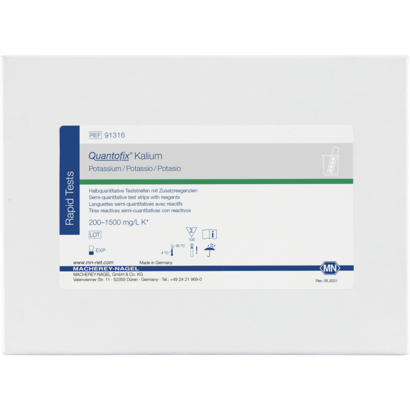 Teststreifen QUANTOFIX Kalium - 100 St.