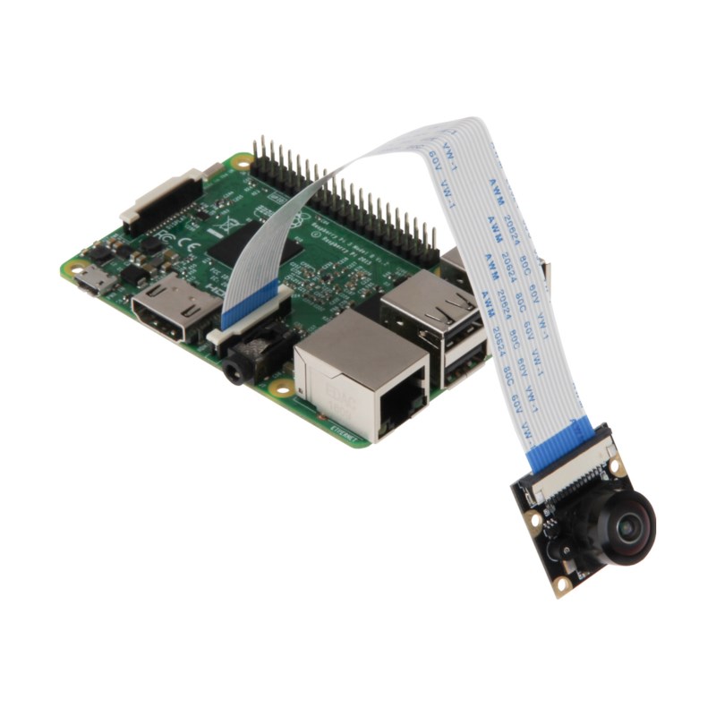 Raspberry Pi Kameramodul 5MP Weitwinkelobjektiv D200 °