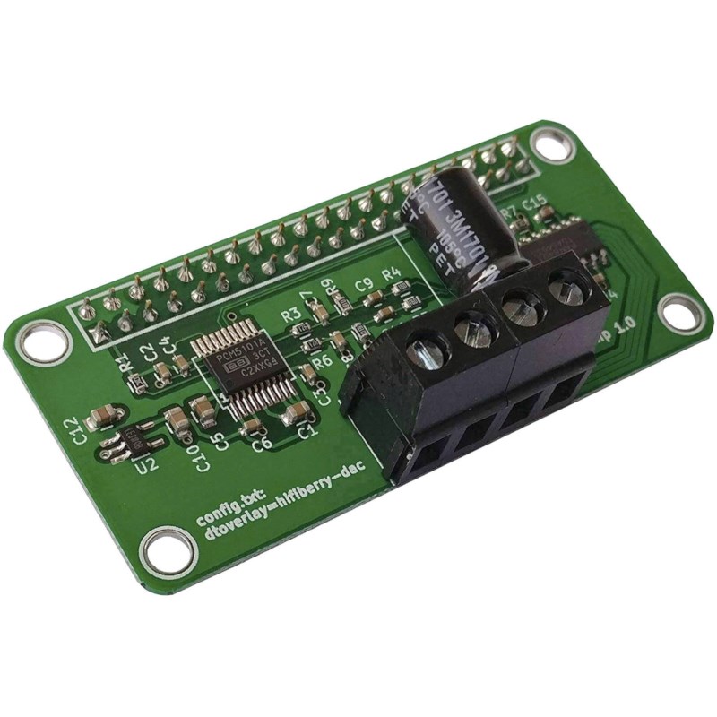 Raspberry Pi Zero Hifiberry Soundmodul Mini-Verstärker