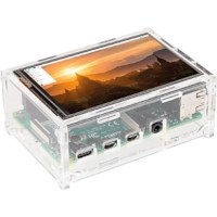 Raspberry Pi Gehäuse für Pi 3 / 3B+ / 4 und TFT-Display