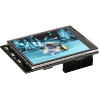 Raspberry Pi LED TFT Display 3,2 Zoll mit 3 Tasten
