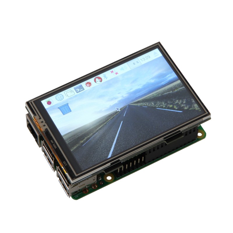 Raspberry Pi Display 3.5" und touchcontroller
