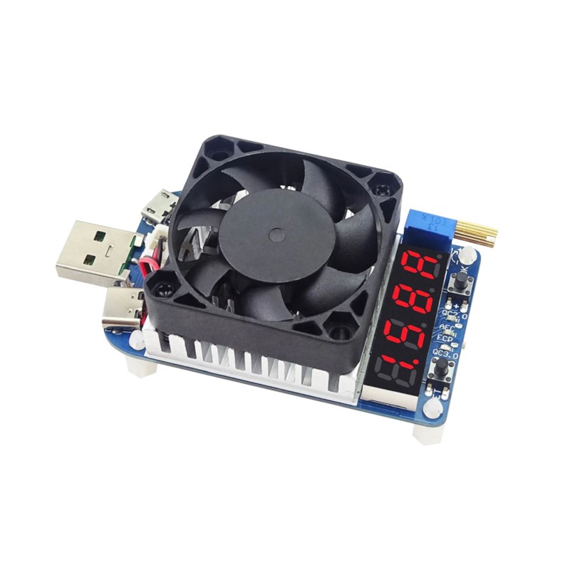 Joy-IT USB Einstellbarer USB Lastwiderstand mit LCD Display