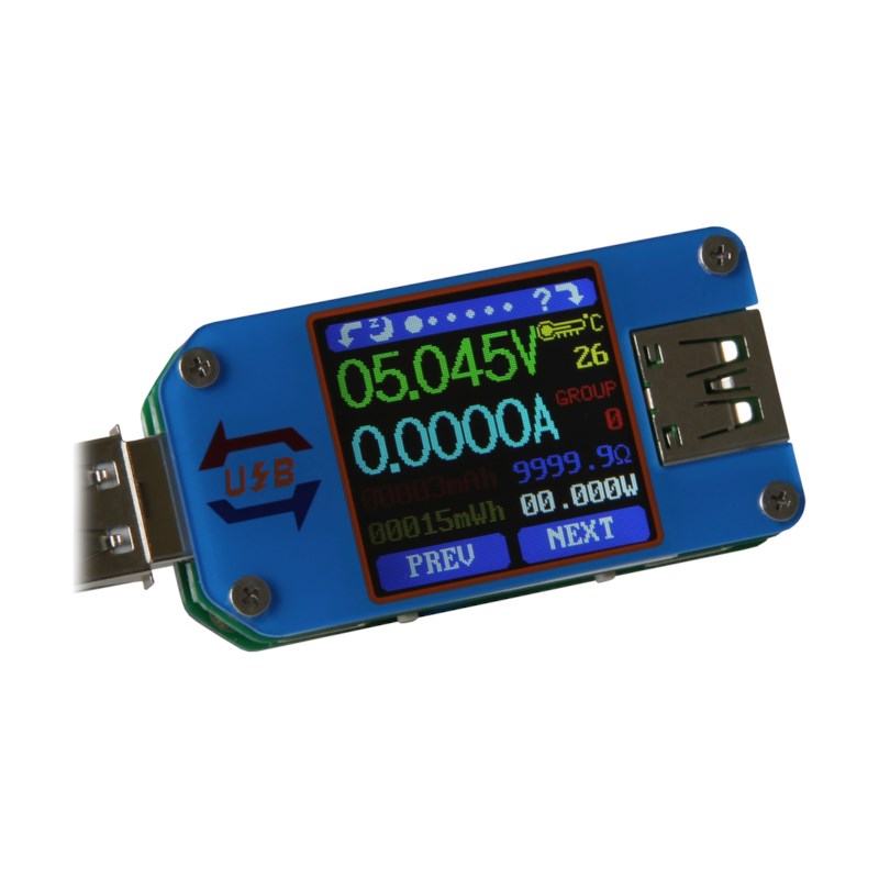Joy-IT USB Bluetooth VOLT/Ampere/Leistungsmessgerät UM25C
