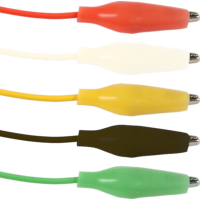 Joy-IT Krokodilklemmen Kabel Set 10 Stück 50 cm