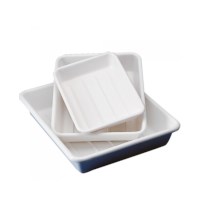 Tablett PVC 320 x 260 x 70 mm säureresistent