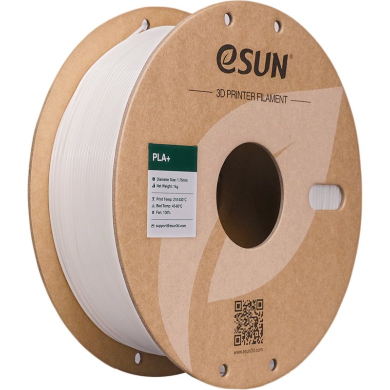 Esun PLA+ 1.75mm Weiß 1 kg