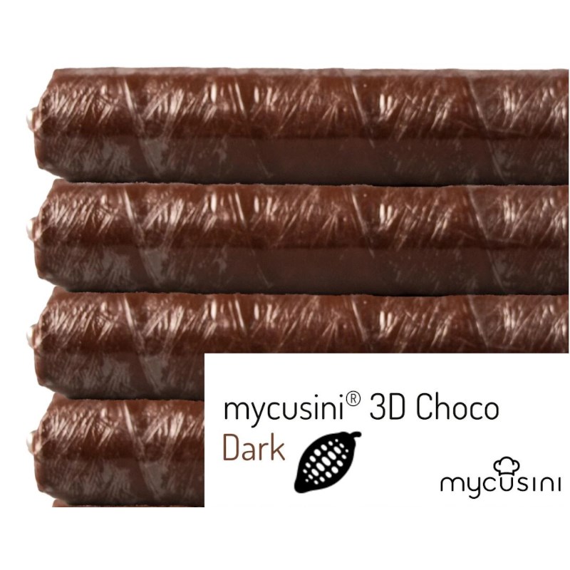 MyCusini 3D Choco Dark (Vegan) - Nachfüllpackungen 5 x 32 g