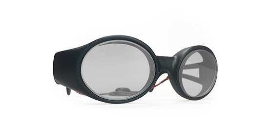 Laserschutzbrille BMlow mit GK01 Filtern für CO2 Strahlung