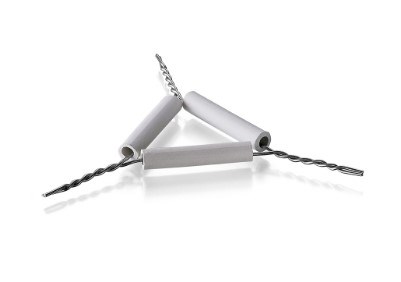 Dreiecke mit Tonröhren 50 mm Stahldraht, verzinkt