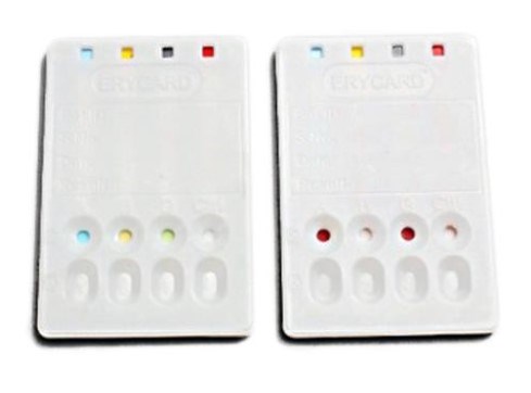 Erycard AB0/RH Blutgruppenbestimmung (PK/24)