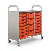 Gratnells Callero Plus Aufbewahrungswagen - Tropical Orange (01)