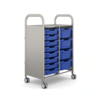Gratnells Callero Plus Aufbewahrungswagen - Royal Blue (06)