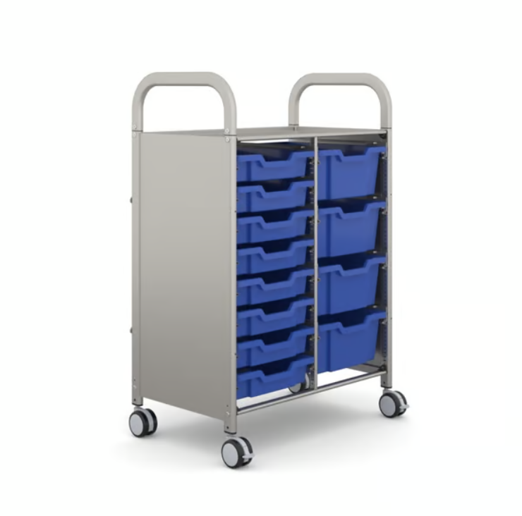 Gratnells Callero Plus Aufbewahrungswagen - Royal Blue (06)