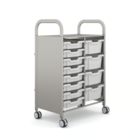 Gratnells Callero Plus Aufbewahrungswagen - Light Grey (19)