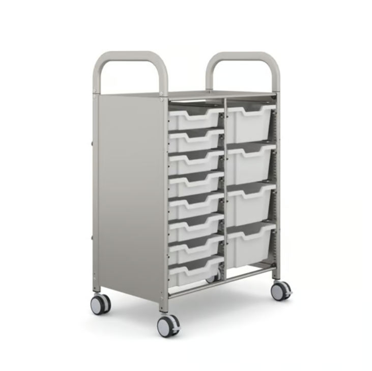 Gratnells Callero Plus Aufbewahrungswagen - Light Grey (19)