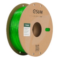eSUN eTPU-95A Filament 1,75 mm Klar Grün 1 kg mit Spule