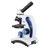 AmScope Monokularmikroskop 4X/10X/40X Objektive und Objekttisch