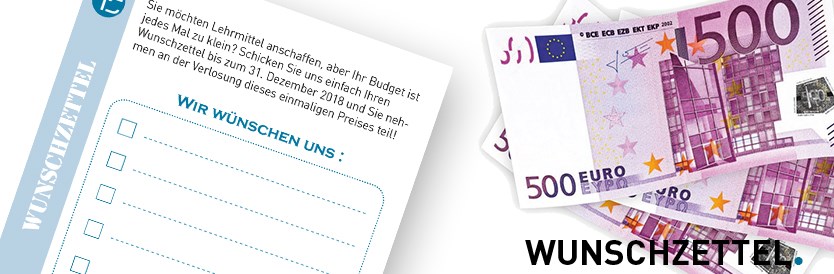 Gewinnen Sie Lehrmittel im Wert von € 1.500,-