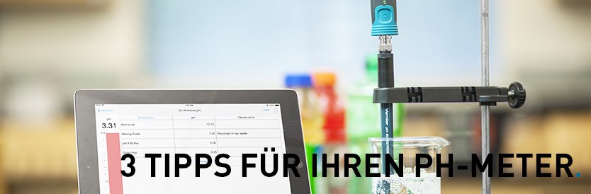 Drei praktische Tipps damit der PH-Sensor gesund bleibt